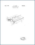 1951 - Electroluminiscent Lamp von E. L. Mager (Quelle US Patentamt)