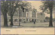 1903 - Dammthorbahnhof mit Bogenlampen