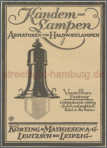 1922 - Werbung für Kandem Lampen