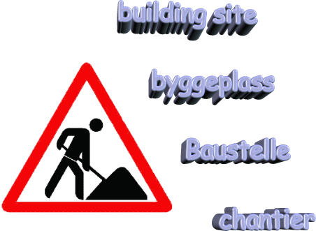 building site  byggeplass  Baustelle  chantier
