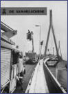Sep. 1974 - Köhlbrandbrücke, Montage der Leuchten