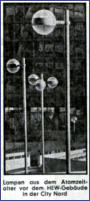 1978 - Wegbeleuchtung in der City Nord (Quelle Hamburger Abendblatt 22.03.1978)