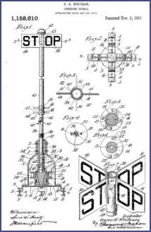 1914 - O. H. Whitman, Crossing Signal